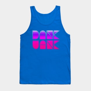 DANK JANK | MTG LINGO DESIGN PINK PURPLE SHADES Tank Top